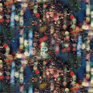 Minerva Exclusive Subverted Skyline - Patterned, Abstract - POD Print-On-Demand Dressmaking/Apparel Fabric - per metre