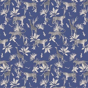 Minerva Exclusive Pelican Prairie - Patterned, Animals - POD Print-On-Demand Dressmaking/Apparel Fabric - per metre