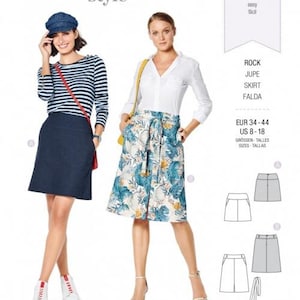 Burda Sewing Pattern 6235 Women Sizes 8-18 Skirts