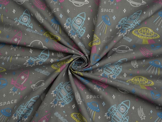 Tessuto In Policotone Stampato Larghezza 112,5 Cm / 45" - Al - Foto 14