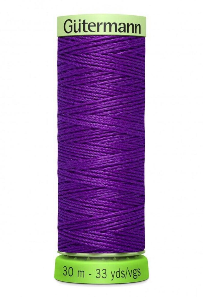 Gutermann Recycled rPET Eco Top Stitch Thread 30m Polyester Thread Suitable For Dressmaking image 10