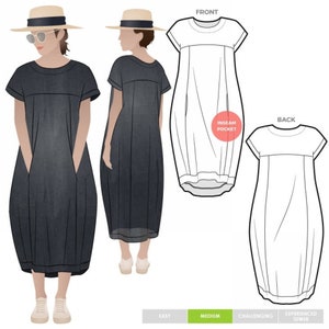 Style Arc Sewing Pattern Sydney Dress