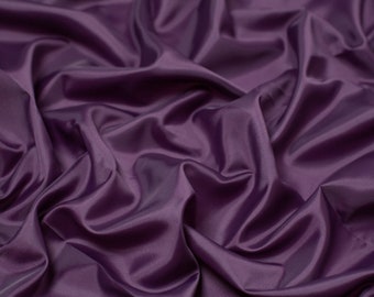 Tela de forro supersuave antiestática Minerva Core Range - 21 patrón liso morado - Ancho 160 cm / 64 " - por metro