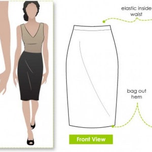 Style Arc Sewing Pattern Fay Skirt Women