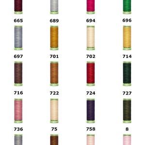 Gutermann Top Stitch Thread 30m Polyester Thread Suitable For Dressmaking image 2
