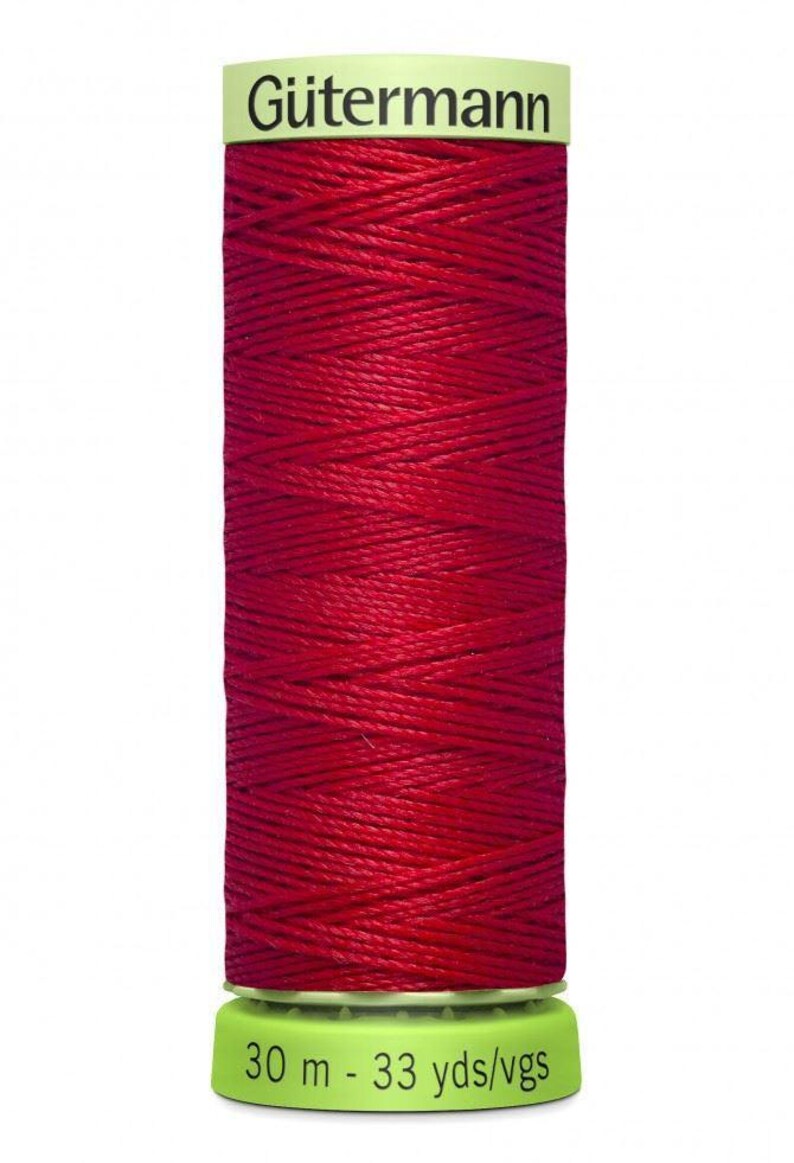 Gutermann Recycled rPET Eco Top Stitch Thread 30m Polyester Thread Suitable For Dressmaking image 3