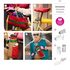 Burda Sewing Pattern 5670 - Bags and Accessories - Easy