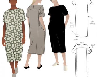 Style Arc Sewing Pattern Melba Dress Women