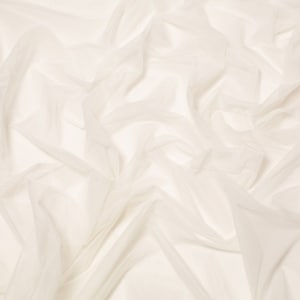 Minerva Core Range Divine Stretch Tulle Fabric - Ivory Plain Pattern - Width 157cm / 62&quot; - per metre