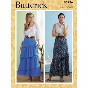 Butterick Sewing Pattern 6736 Women Y (XS-S-M)