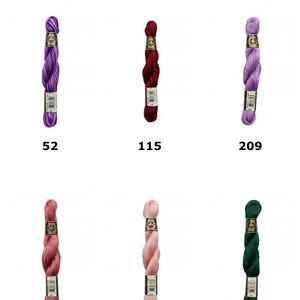 DMC Size 12 Cotton Perle Thread (Vorteilspackung) geeignet für Stickerei - pro 4er Packung