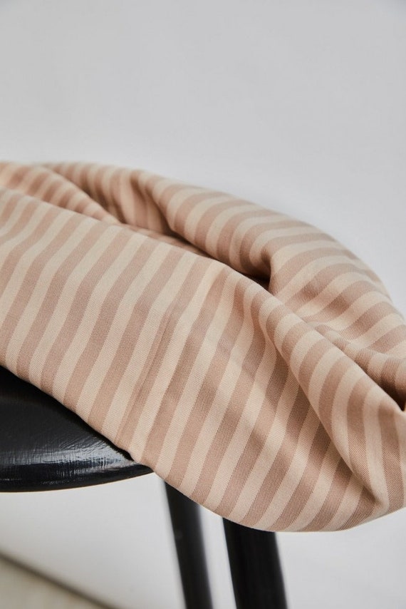 Two-Tone Slim Stripe TENCEL™ Lyocell - OEKO-TEX® - MeetMILK - Anchor Two-Tone Slim Stripe TENCEL™ Lyocell - OEKO-TEX® - MeetMILK - Anchor