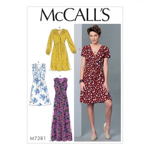 McCalls Sewing Pattern 7381 Women