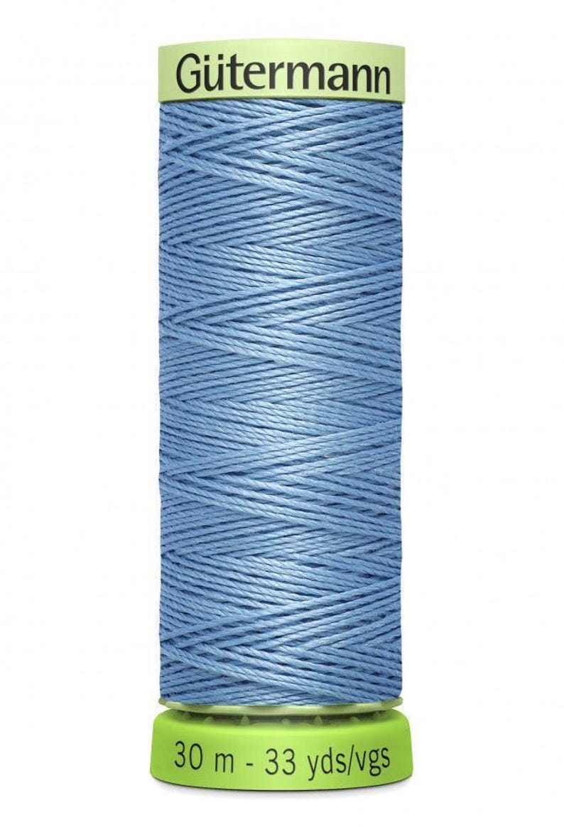 Gutermann Recycled rPET Eco Top Stitch Thread 30m Polyester Thread Suitable For Dressmaking image 1