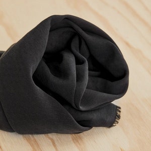 Tencel Lyocell Diamond Jacquard Crepe Fabric - Black Geometric Pattern - OEKO-TEX - Width 140cm / 56&quot; - per metre