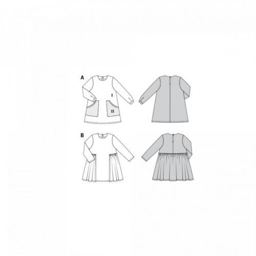 Patrones Burda Gratis Patrón De Costura Burda - Vestido Con Tirantes Y Lazos - Tallas 92-122 Patrones Burda Online