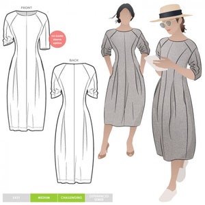 Style Arc Sewing Pattern Gertrude Dress Women