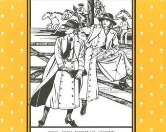 Folkwear Patterns Sewing Pattern Big Sky Riding Skirt Women Sizes 8-18 Skirts