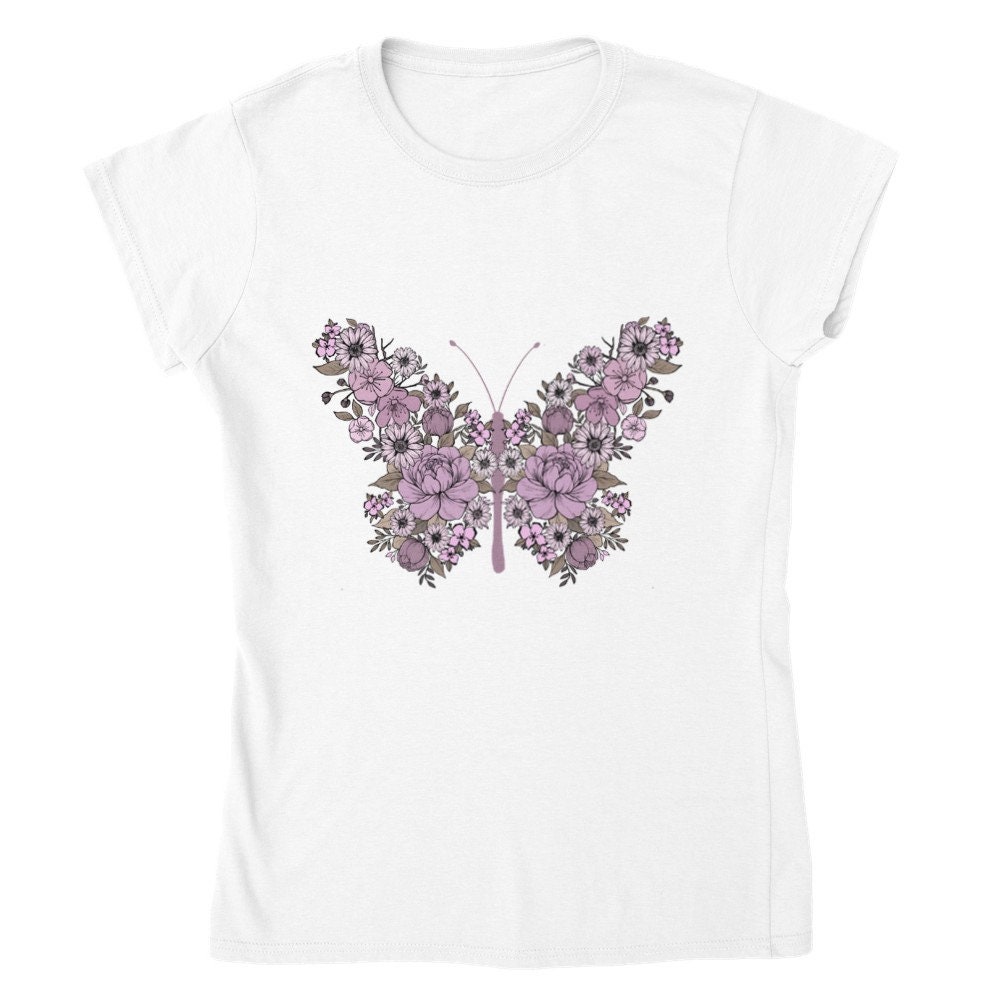 SINOON ■ Butterfly Frill T-Shirts MUSINSA公式 | SINOON Butterfly Frill T-Shirts (Melange Grey)