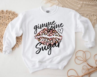 Gimme Some Sugar Leo Lips Pullover