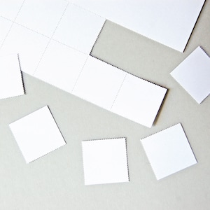 10 Puzzle-Karten mit Mikroperforierung