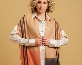 Kaschmirschal, weich gewebter Winterschal, Unisex Geschenk