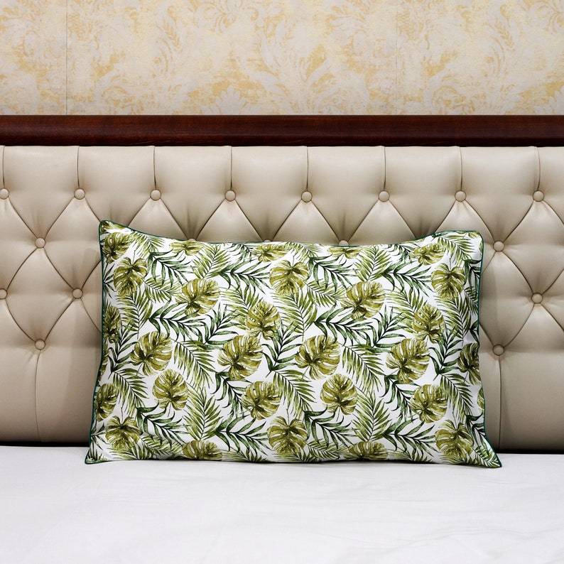 Luxurious 100% Mulberry Silk Pillowcase Green