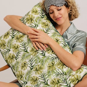 Luxuriöser Kissenbezug aus 100% reiner Maulbeerseide / Naturseide / Geschenk für Ihre Lieben