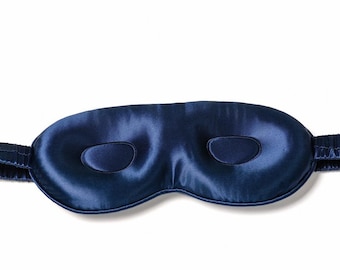 Masque contour des yeux en soie 3D - Mûrier, 22 momme, bandeau anti-lumière