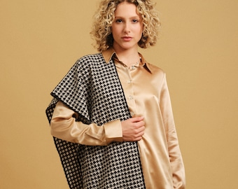 Luxus 100% Kaschmir Schal, Unisex Winter Schal (32 x 186 cm)