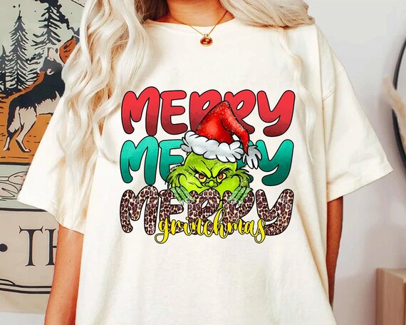 merry christmas grinch shirt