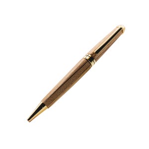 Penna in legno fatta a mano, Zebra 3"