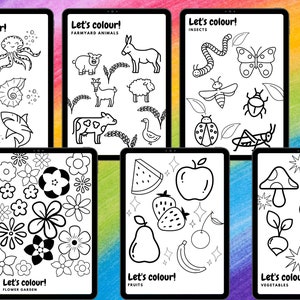 Paquete para colorear para niños imprimible