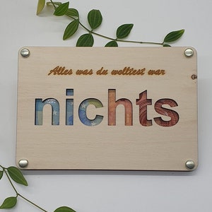 Regalo de dinero | Tarjeta de regalo | regalar | platos "nada" | no querías nada | idea de regalo