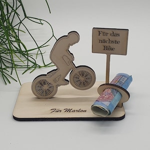Geldgeschenk mit einem BMX Fahrrad / Personalisierbar
