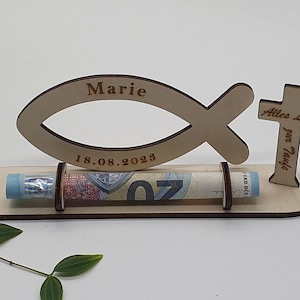Money gift for baptism | Confirmation | communion | Confirmation personalized
