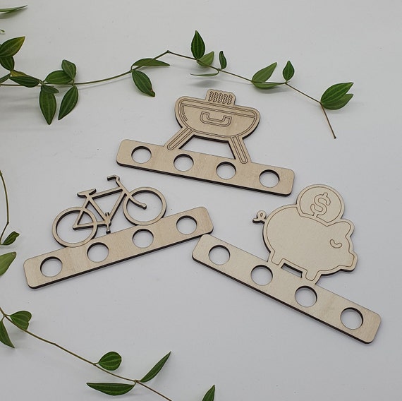 Porta Soldi Artigianale in Legno Un'idea regalo semplice ma