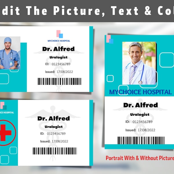 Pretend Doctor Badge - Etsy