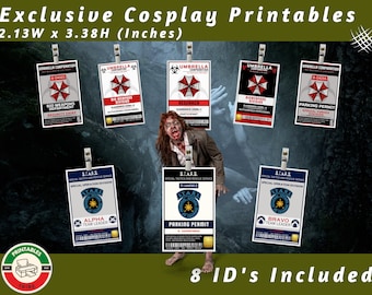 バイオハザード STARS IDカード 2枚セット デジタルダウンロード