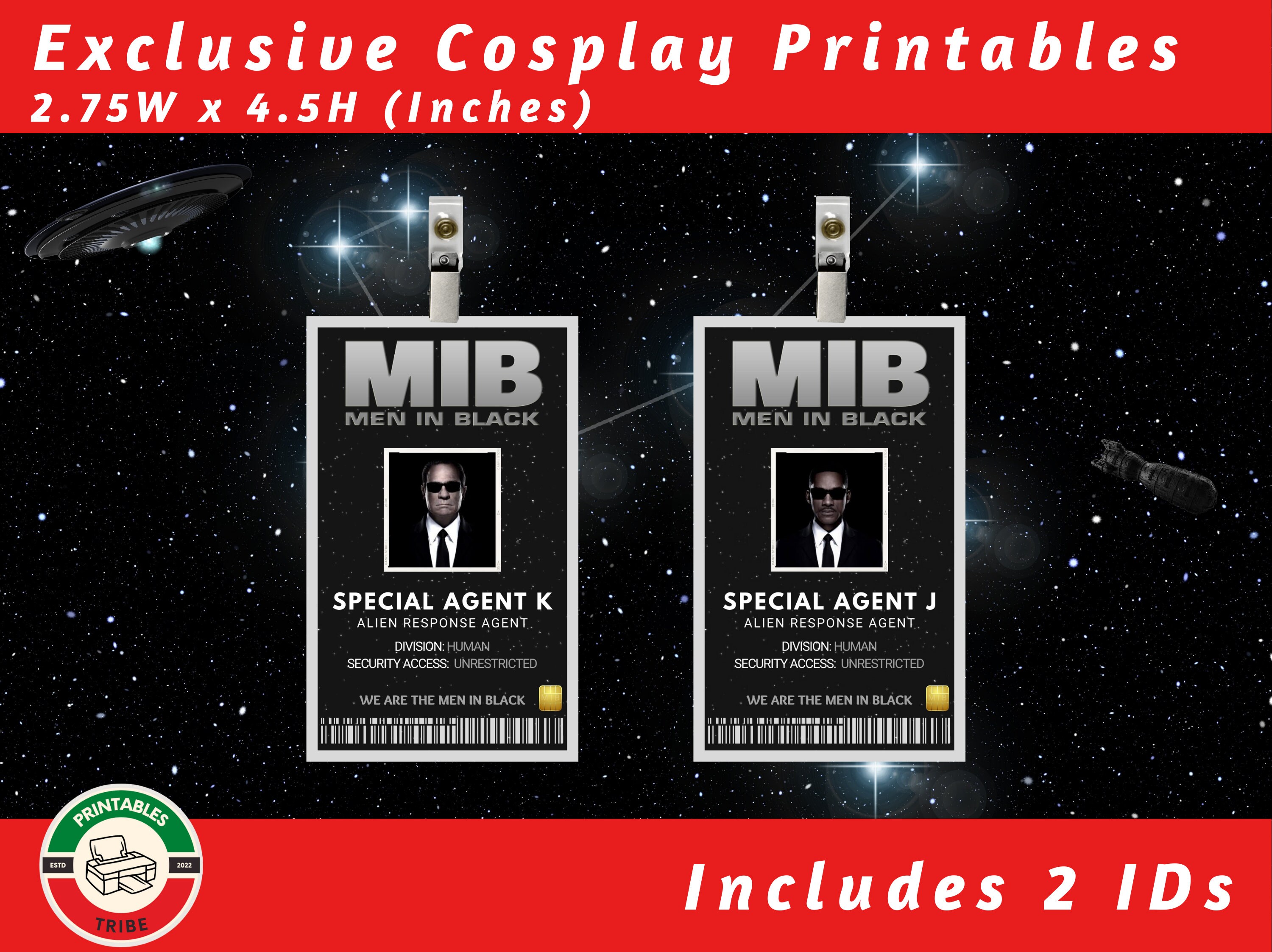 Printable Men In Black ID Badges MIB Agent ID Badge Office Parties Men In Black Suits Id Card Printable Men In Black ID Badges MIB Agent ID Badge Office Parties Men In Black Suits Id Card