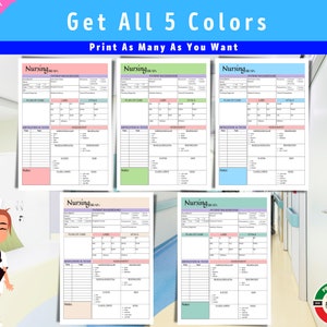 Printable Nurse Brain Sheet Handoff - Il 300x300.4538850826 7fwr 