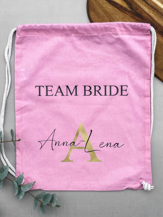 Brautbeutel, Junggesellinnenabscheid, JGA Beutel, Rucksack