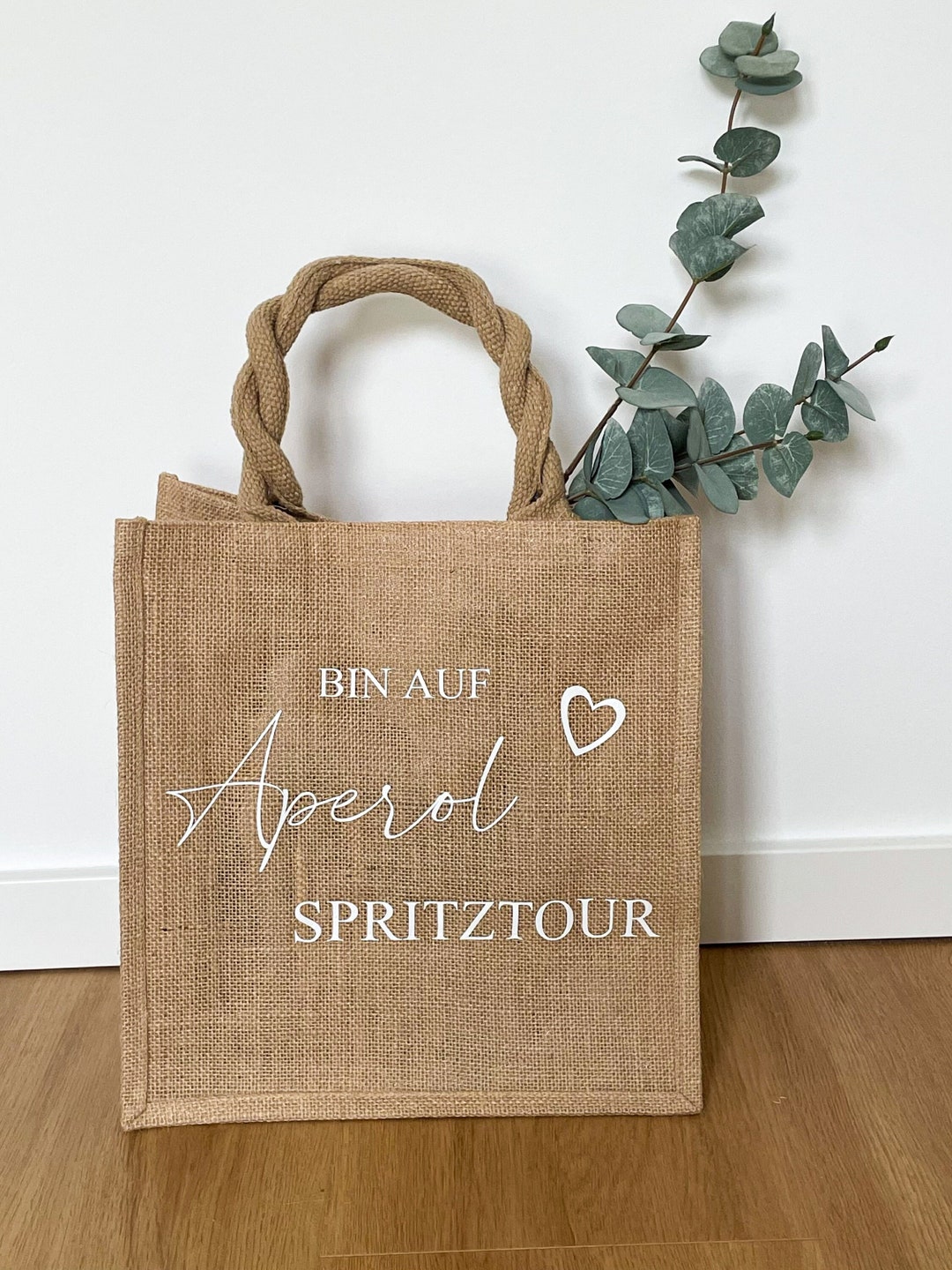 Aperol Geschenk Tasche Jute - Stylische Einkaufstasche Für Aperol-Liebhaber
