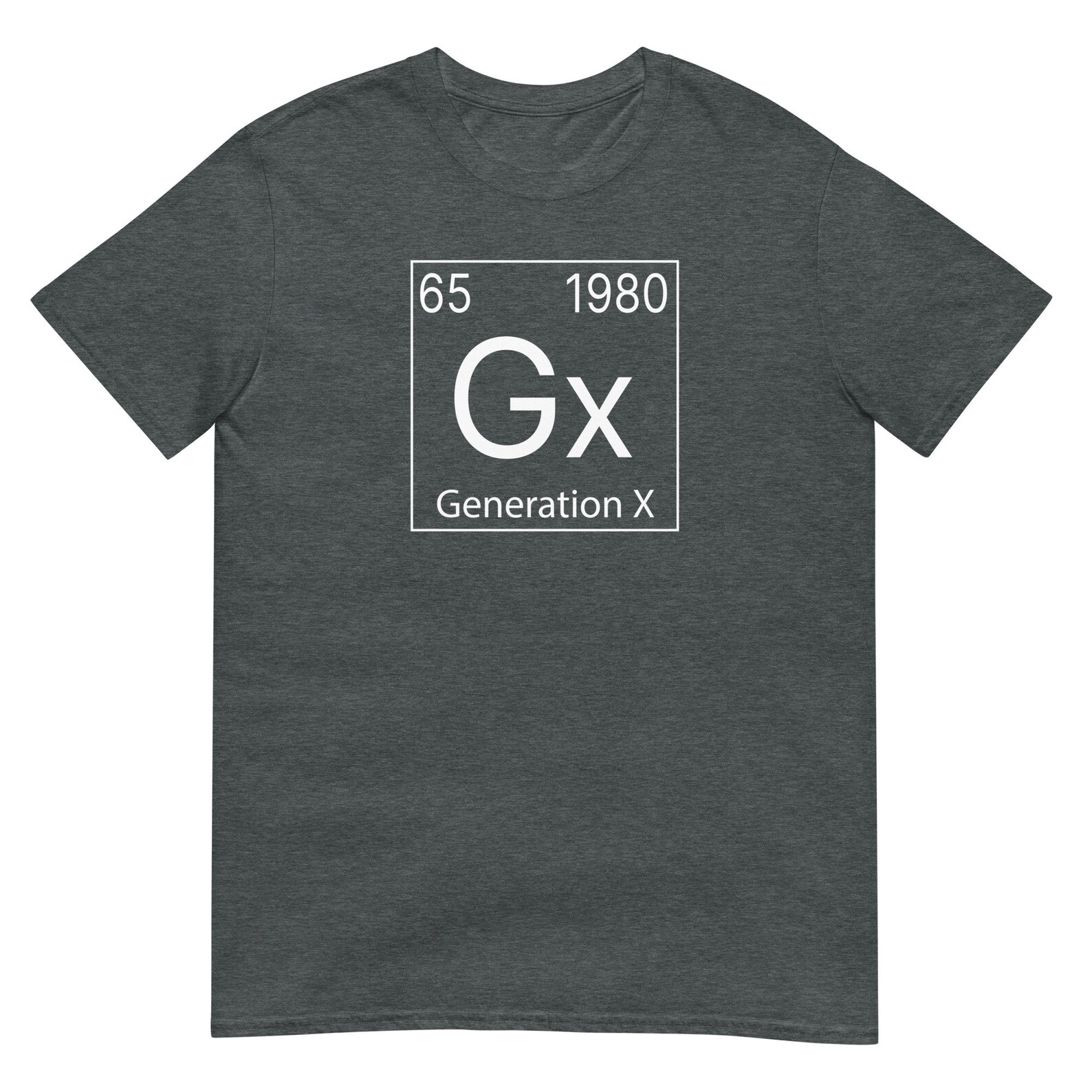 Generation X Periodic Table Tee Etsy