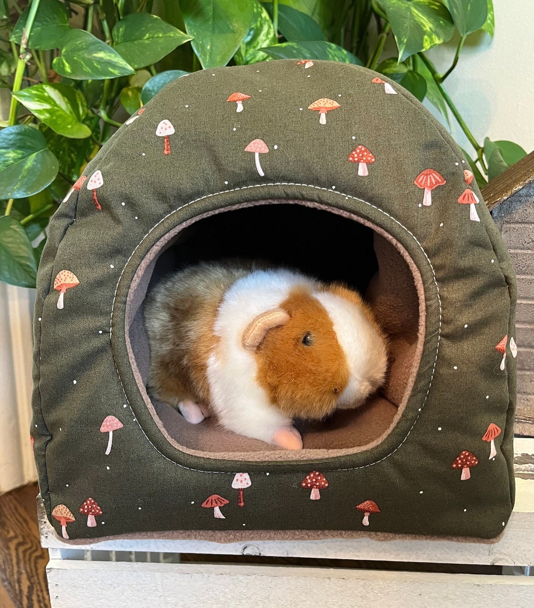 Hidey Hut Guinea Pig Bed Hidey House Guinea Pig Hidey Etsy