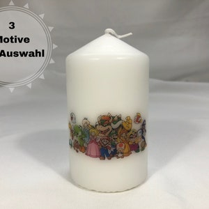 Super Mario All-Stars Kerze - Verschiedene Motive - Nintendo - Deko Ideen - Geschenkideen