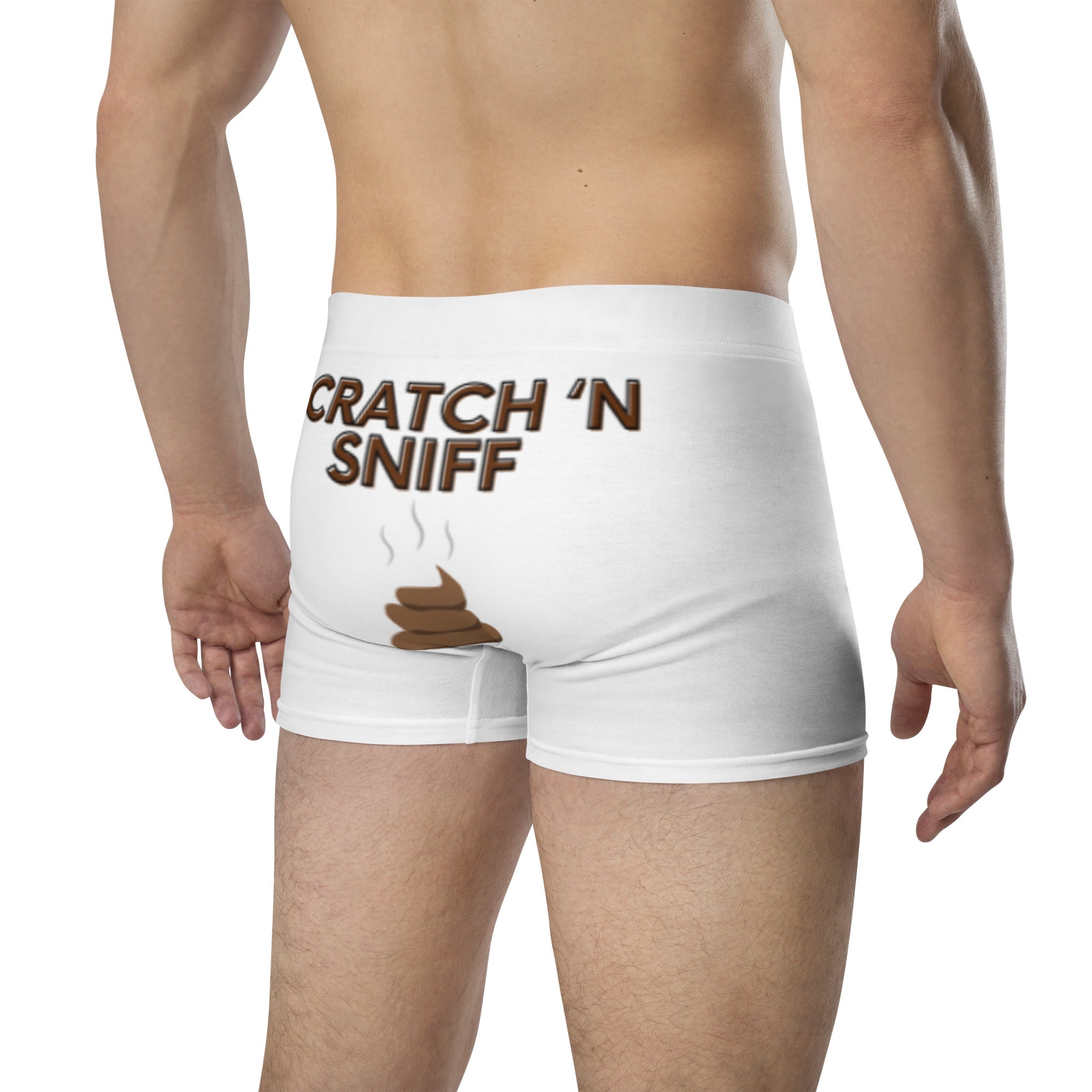 Scratch 'N Sniff Underwear, Funny Men's Underwear, Gift for Him, Custom