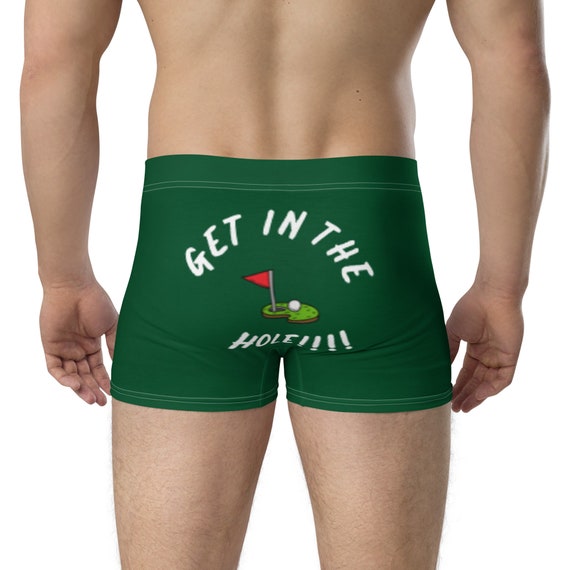 Get in the Hole Boxer Briefs, Men's Underwear, Dad Underwear, Funny Golf  Gift, Golf Underwear, Golf Gift, Golf Gifts for Him 