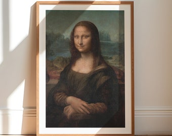 モナリザ レオナルド ダ ヴィンチ ルネッサンス クラシック絵画 木製