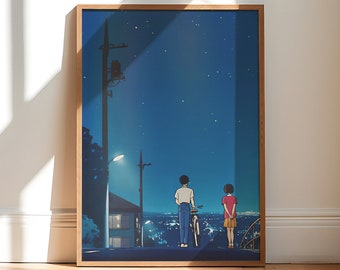 Anime Framed Poster: Vintage Style Wall Art PH0013